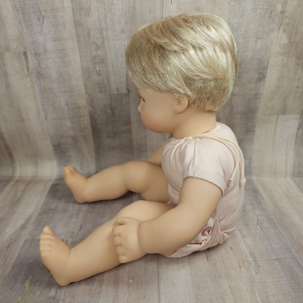 American Girl Pleasant Company Baby Boy Doll Blonde Hair Blue Eyes Vintage - Picture 7 of 8